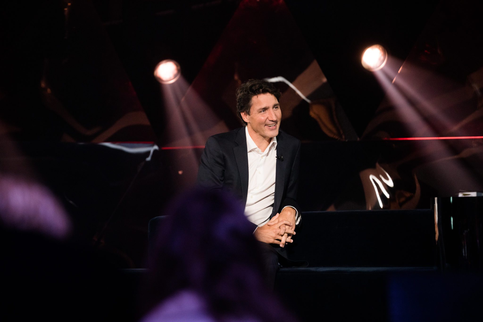 Justin Trudeau à La Semaine des 4 Julie