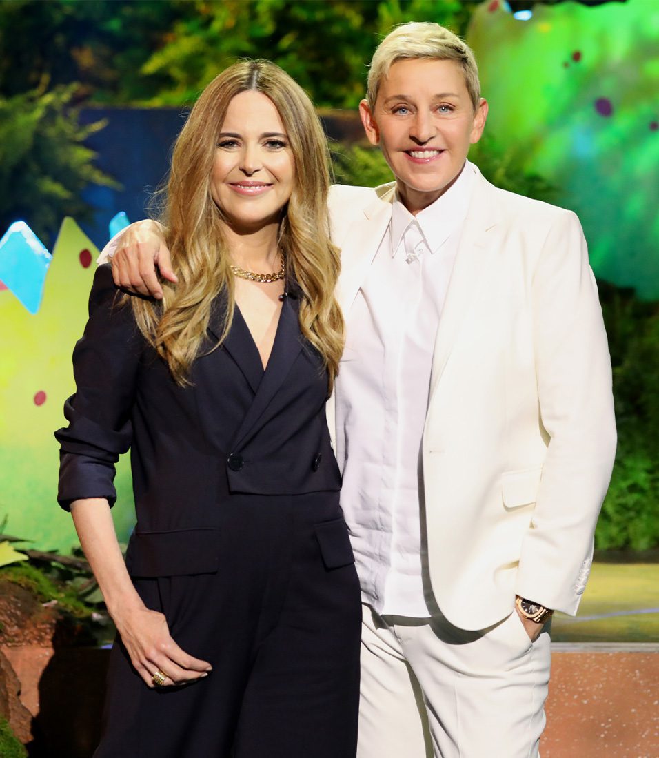 Julie Snyder et Ellen Degeneres