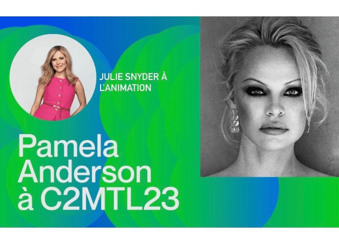 Pamela Anderson sera à C2 Montréal le 24 mai avec Julie Snyder!